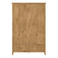 Heston 3 Door Wardrobe Pine ModelBedroom