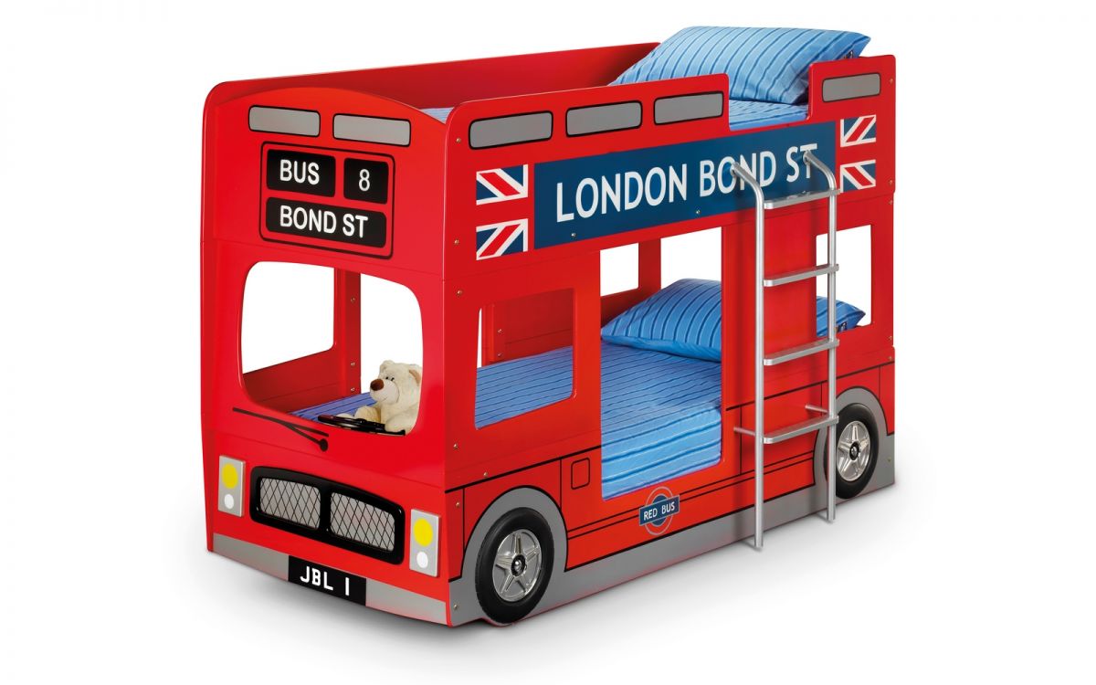 London Bus Bunk Bed - Kids Novelty Bed ModelBedroom