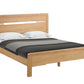 Beautiful Curve Oak Bed - Curve Oak Wooden Bed King Size ModelBedroom