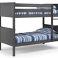 Maine Bunk Bed Anthracite ModelBedroom
