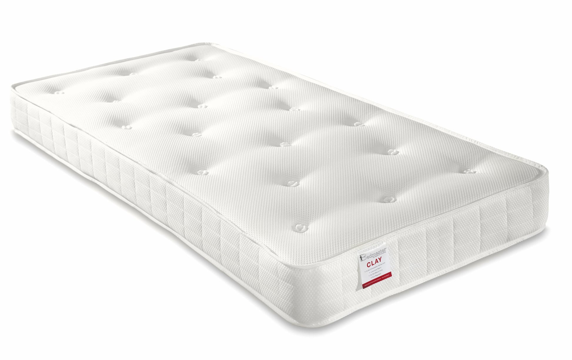 Clay Ortho Low Profile Double - Orthopaedic Double Mattress ModelBedroom