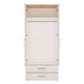 4KIDS 2 door 2 drawer wardrobe with multi-colour handles ModelBedroom