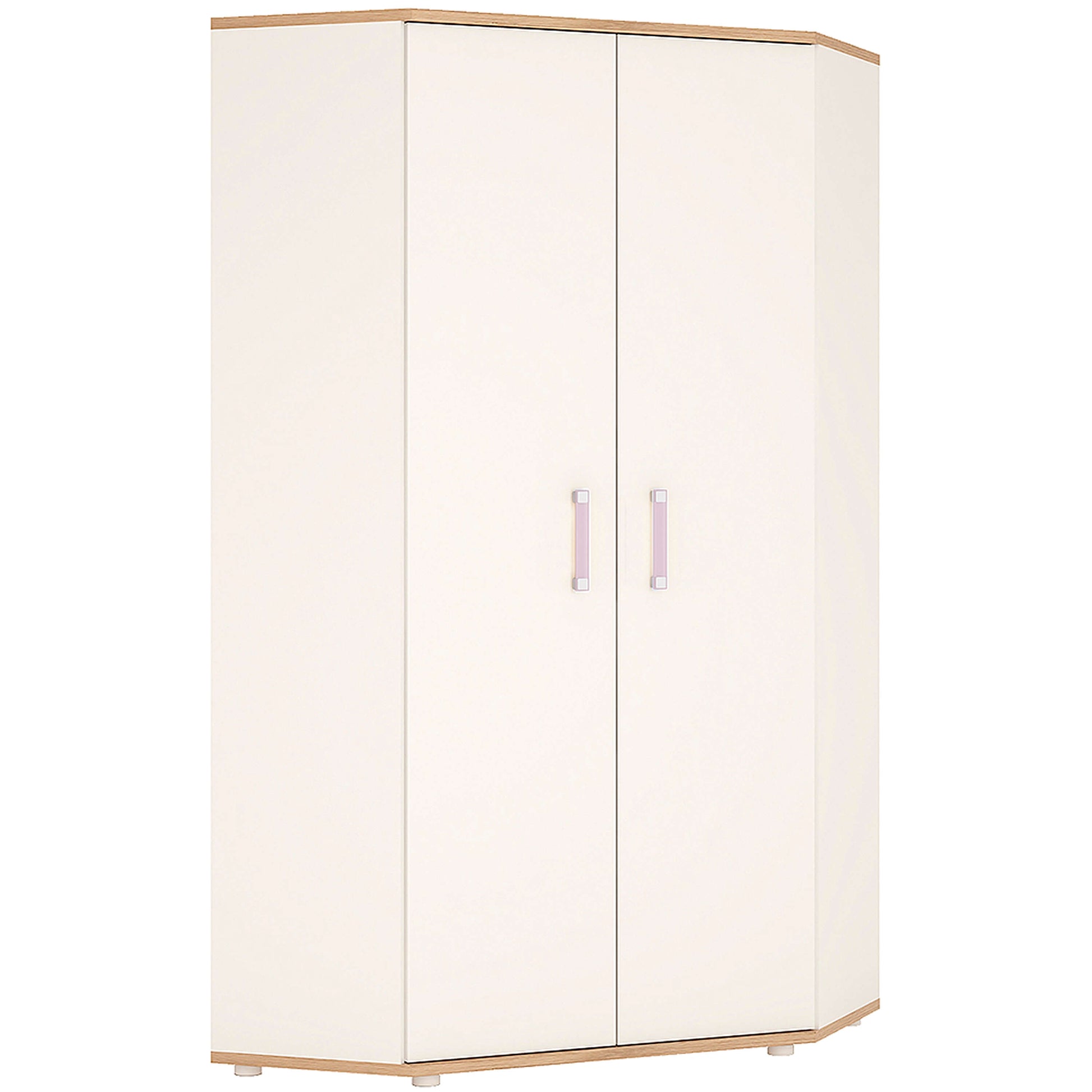 4KIDS Corner wardrobe with multi-colour handles ModelBedroom