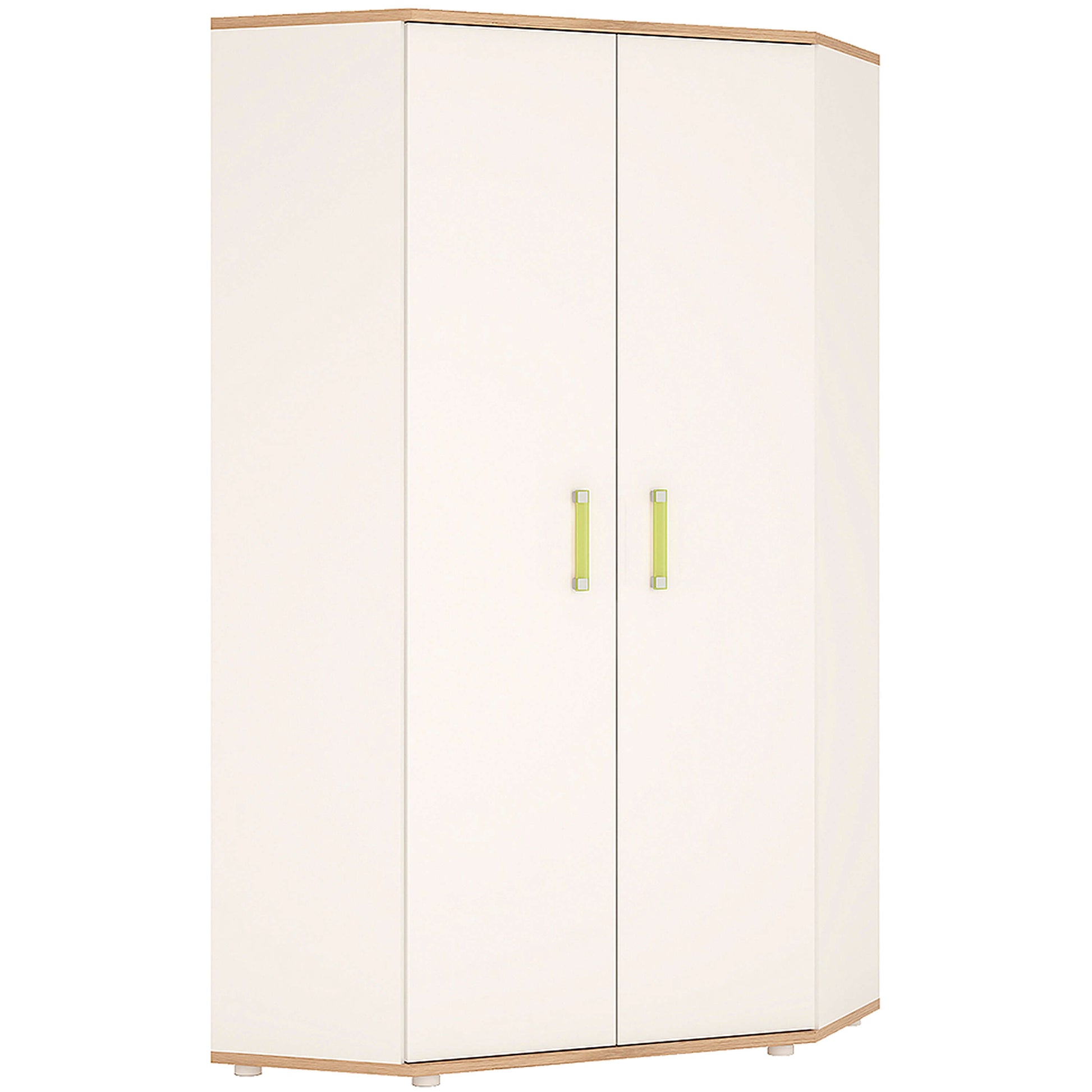 4KIDS Corner wardrobe with multi-colour handles ModelBedroom