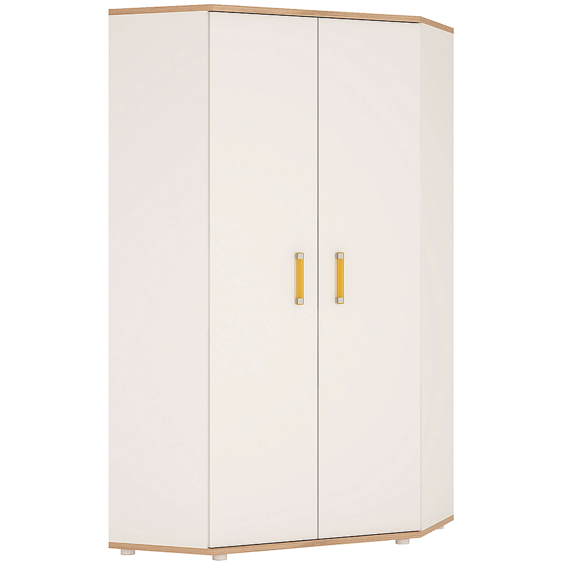 4KIDS Corner wardrobe with multi-colour handles ModelBedroom
