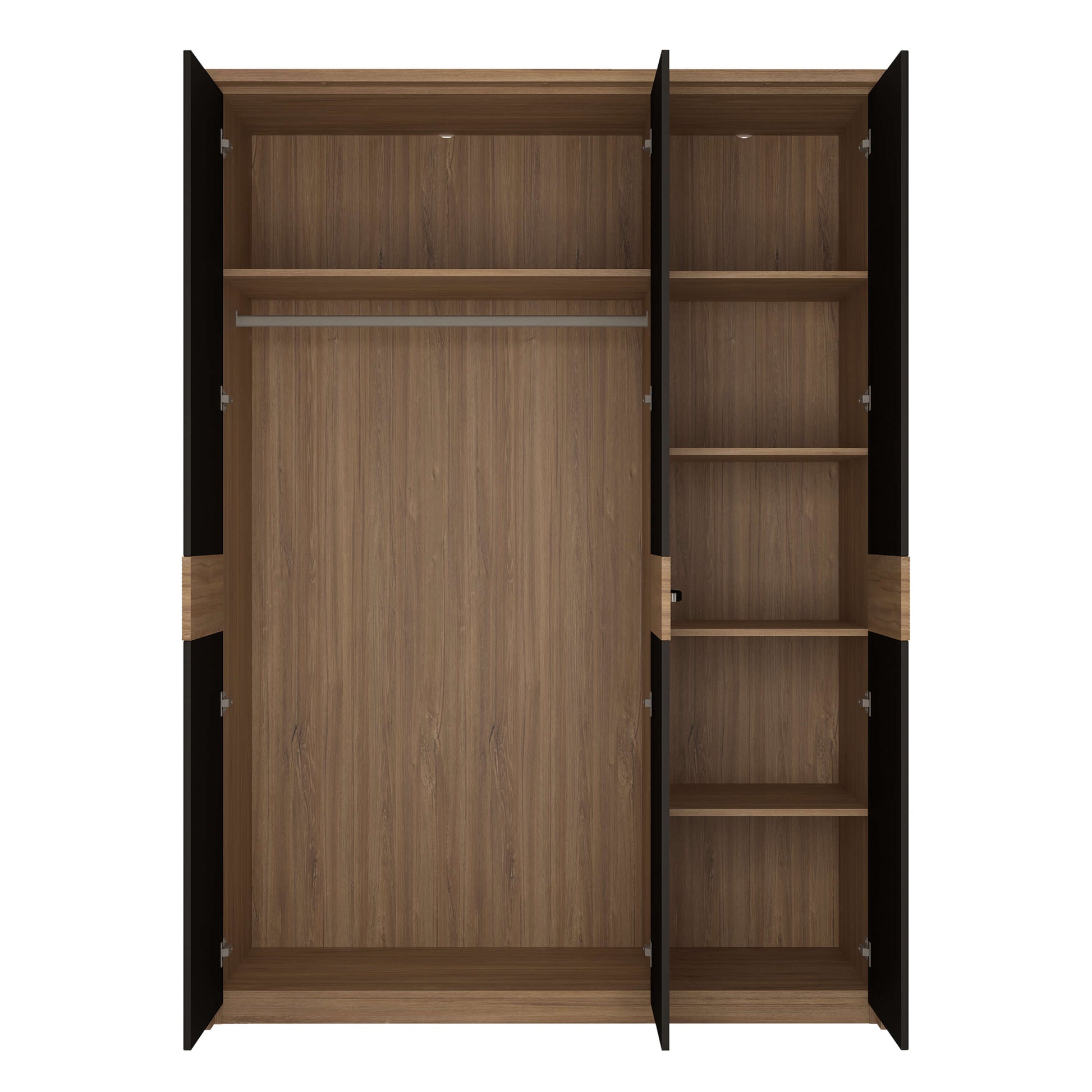 Monaco 3 door wardrobe with mirror door ModelBedroom