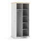Paris Wardrobe with 2 Doors in White and Oak ModelBedroom
