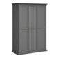 Paris Wardrobe with 3 Doors in Matt Grey ModelBedroom