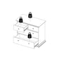 Paris Chest of 4 Drawers in White ModelBedroom