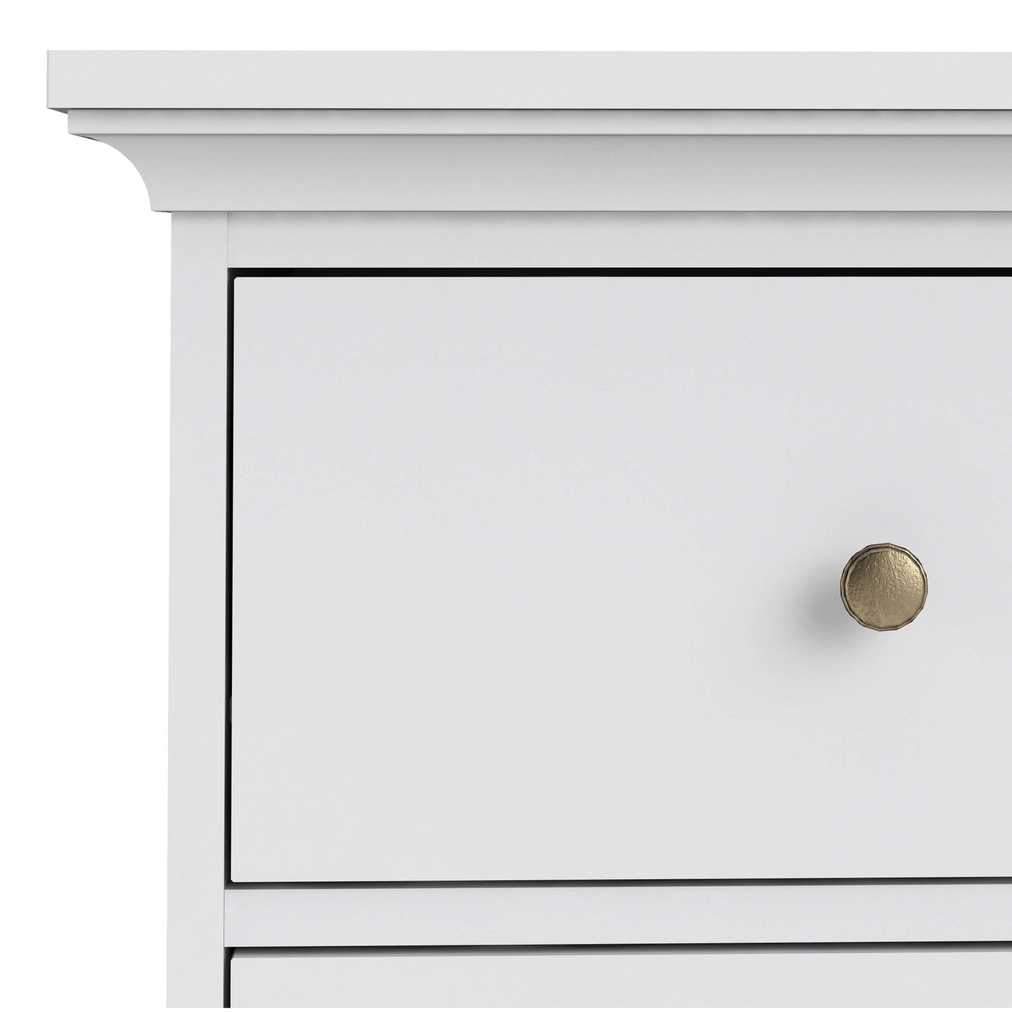 Paris Chest of 6 Drawers in White ModelBedroom