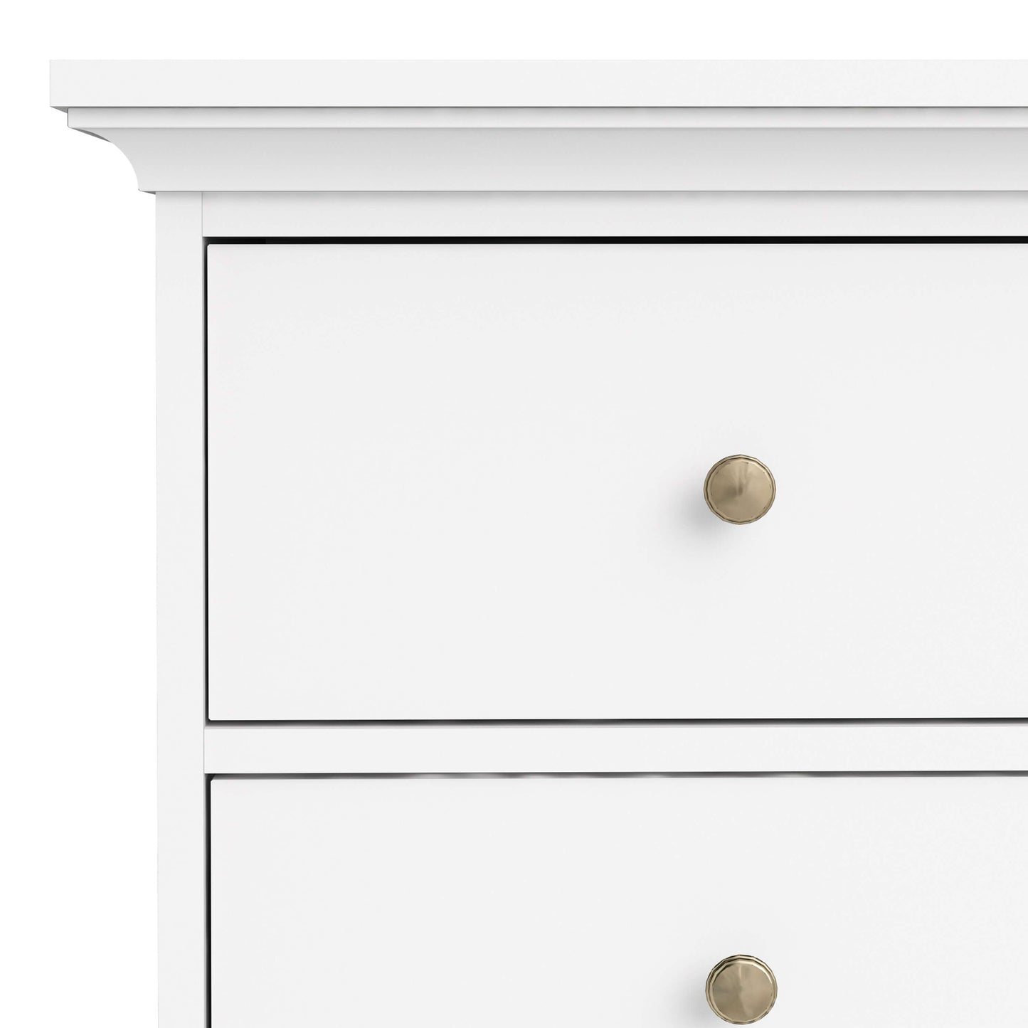 Paris Chest of 8 Drawers in White ModelBedroom