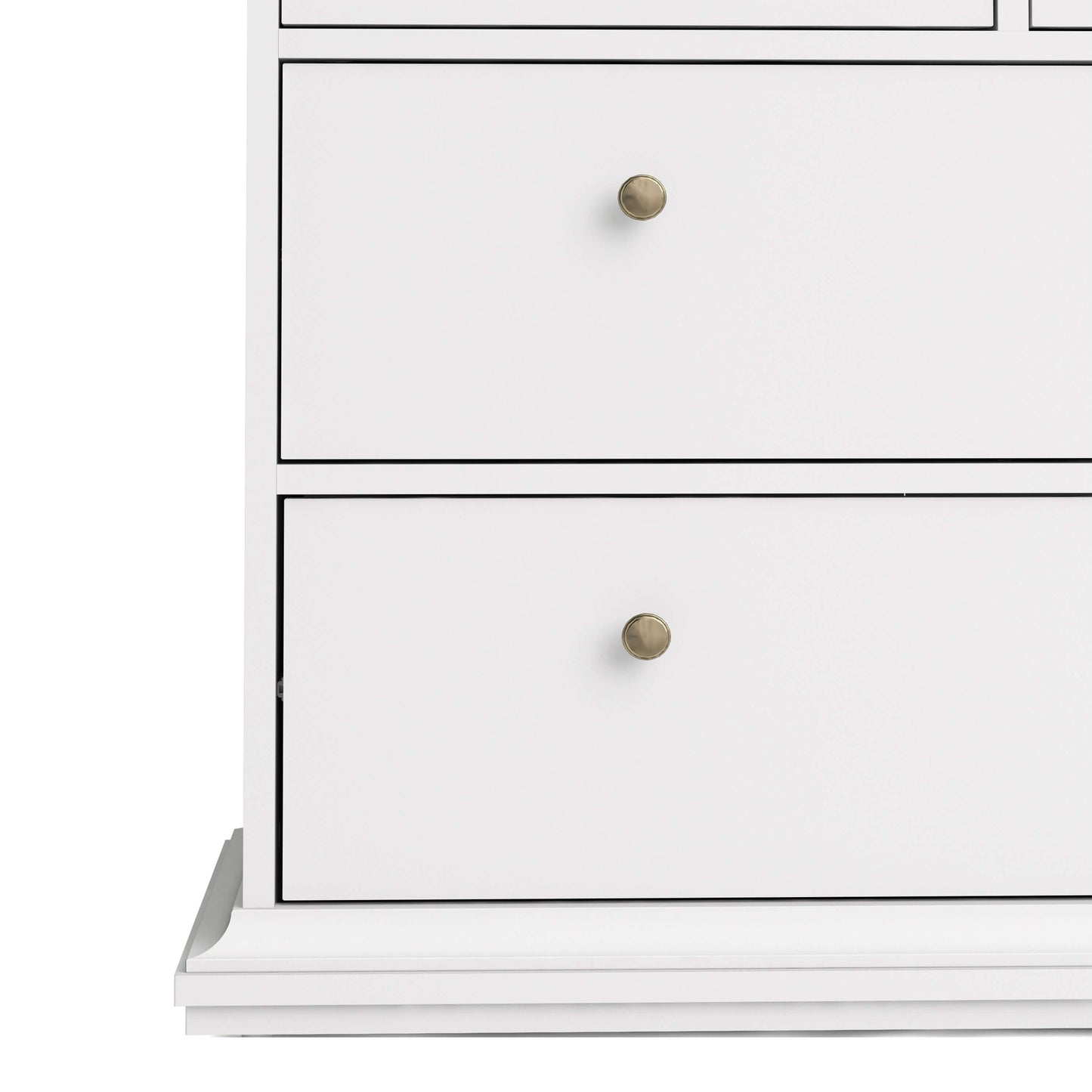 Paris Chest of 8 Drawers in White ModelBedroom