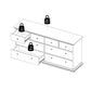 Paris Chest of 8 Drawers in White and Oak ModelBedroom