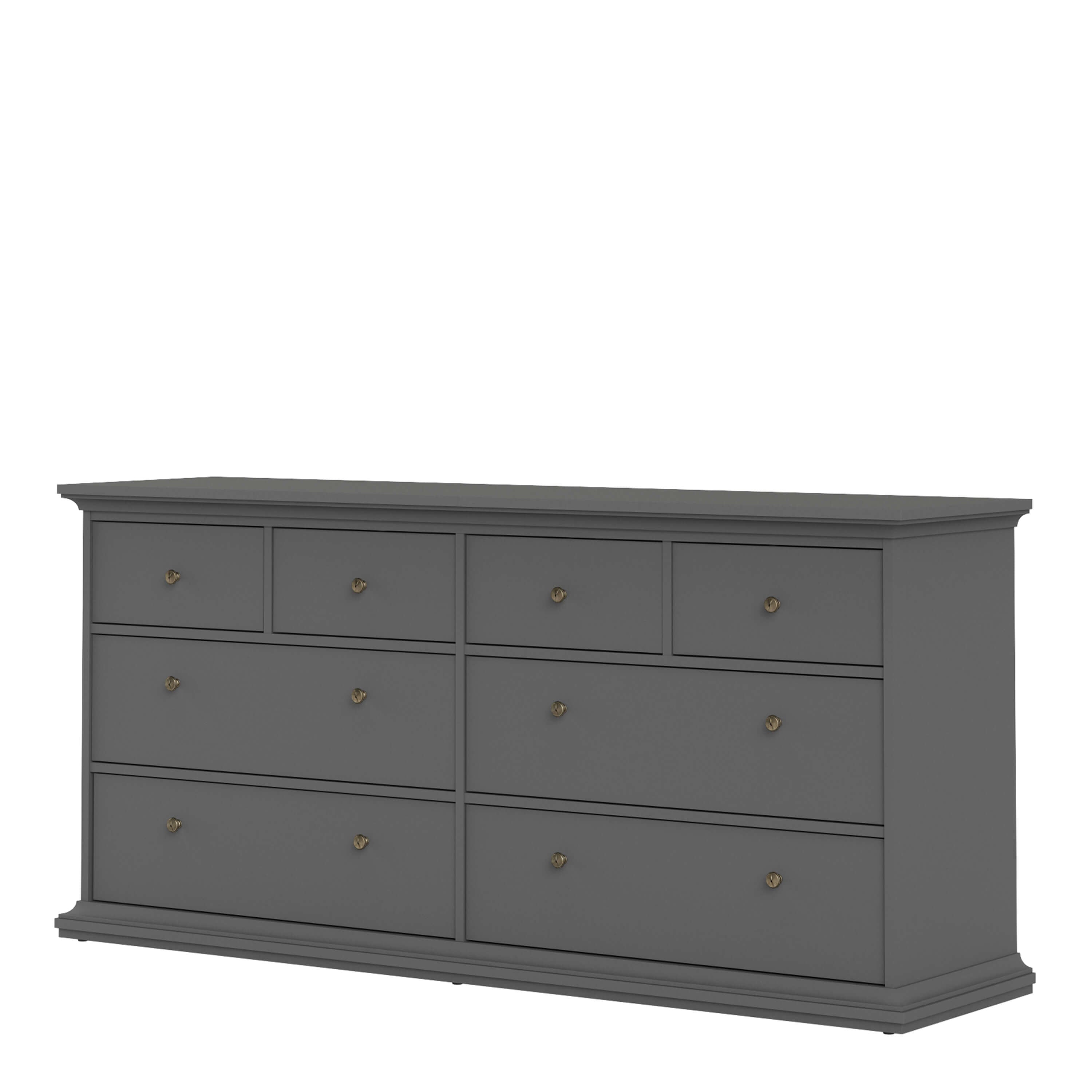 Matt grey chest store of drawers