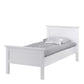 Paris Single Bed (90 x 200) in White ModelBedroom