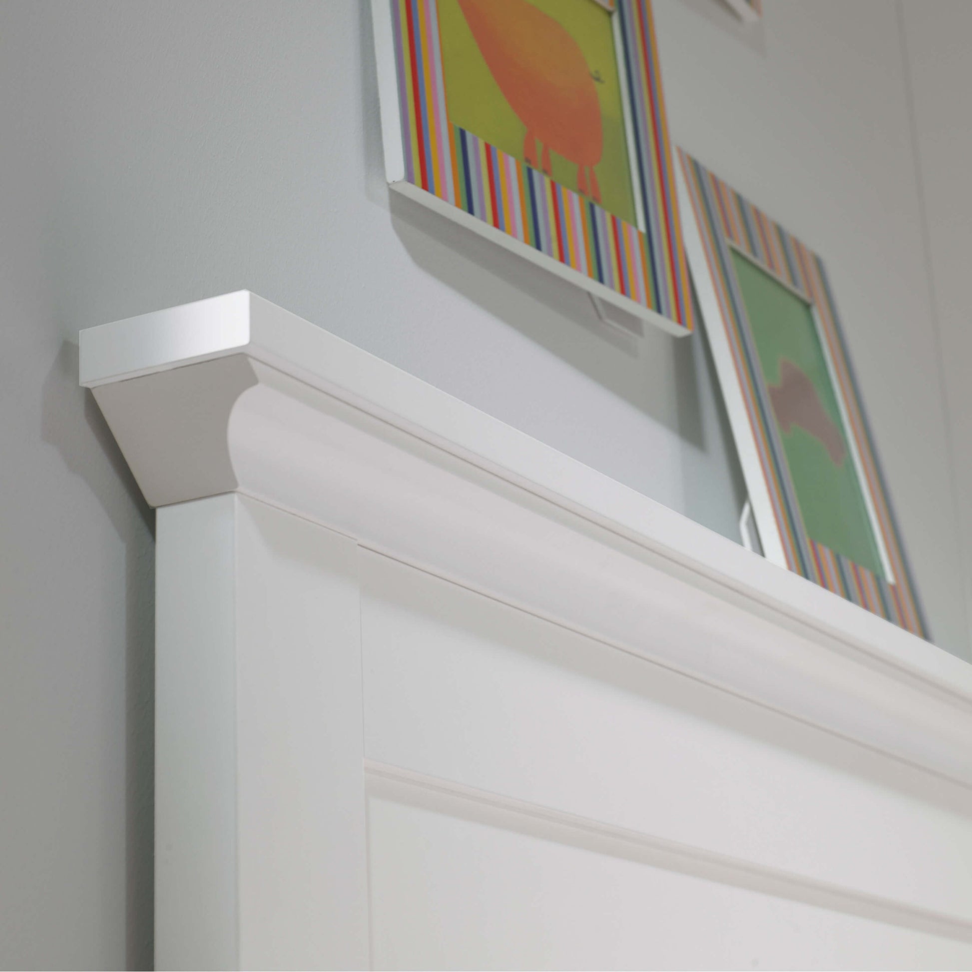 Paris Single Bed (90 x 200) in White ModelBedroom