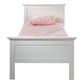Paris Single Bed (90 x 200) in White ModelBedroom