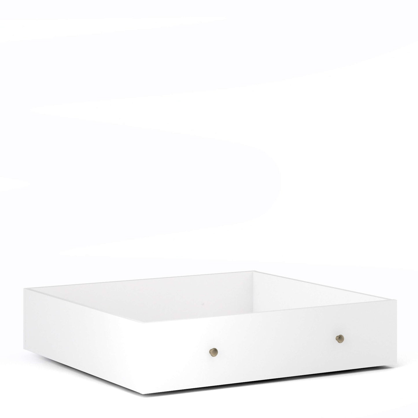 Paris Underbed Storage Drawer for Single Bed in White ModelBedroom