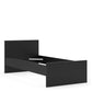 Naia Single Bed 3ft (90 x 190) in Black Matt ModelBedroom