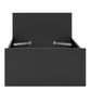 Naia Single Bed 3ft (90 x 190) in Black Matt ModelBedroom
