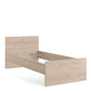 Naia Single Bed 3ft (90x190) Jackson Hickory Oak structure ModelBedroom