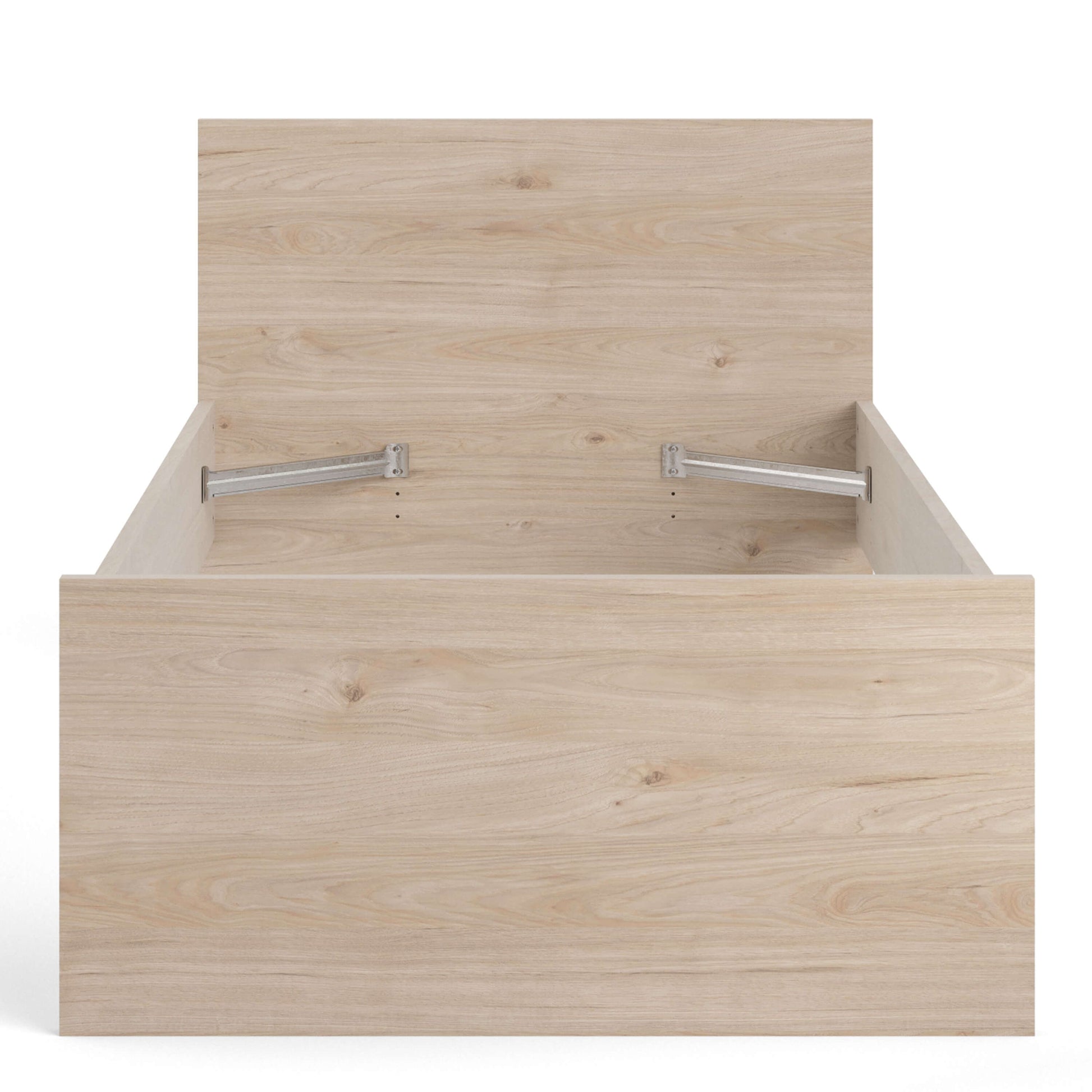 Naia Single Bed 3ft (90x190) Jackson Hickory Oak structure ModelBedroom