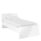 Naia Single Bed 3ft (90 x 190) in White High Gloss ModelBedroom
