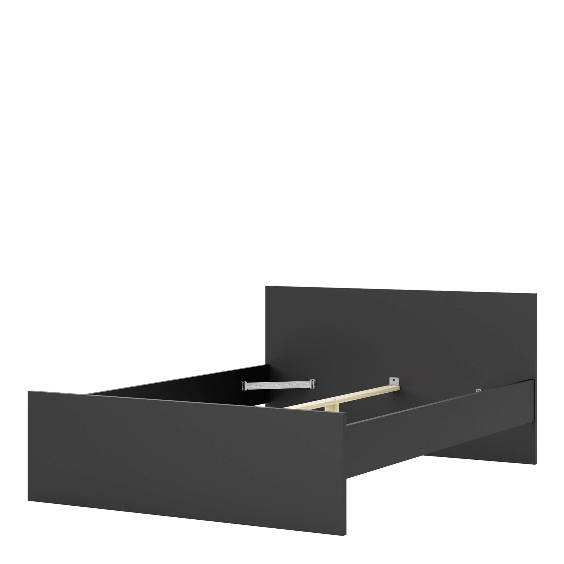 Naia Double Bed 4ft6 (140 x 190) in Black Matt ModelBedroom