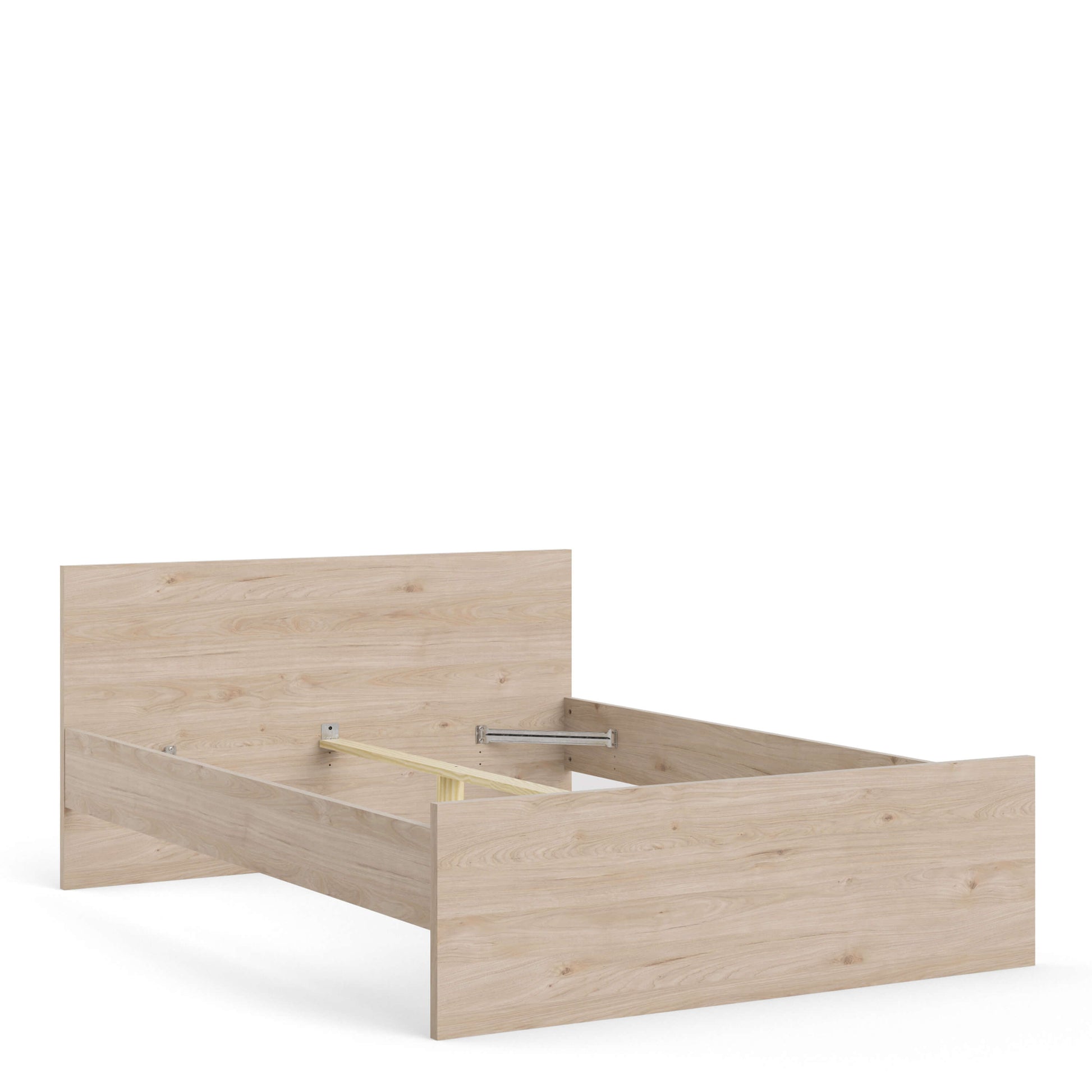 Naia Double Bed 4ft6 (140x190) Jackson Hickory Oak structure ModelBedroom