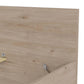 Naia Double Bed 4ft6 (140x190) Jackson Hickory Oak structure ModelBedroom