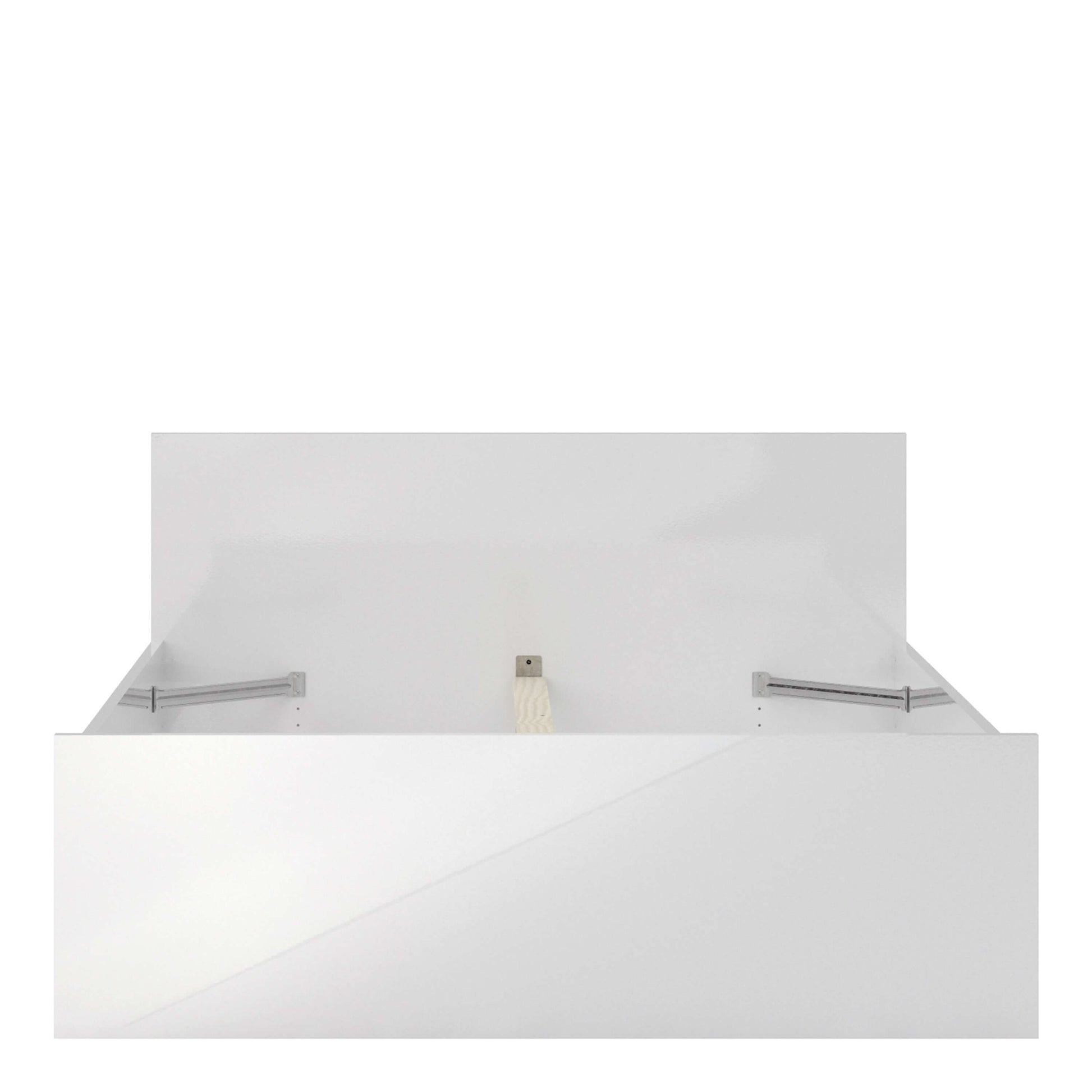 Naia Double Bed 4ft6 (140 x 190) in White High Gloss ModelBedroom