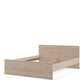 Naia Euro King Bed (160x200) Jackson Hickory Oak structure ModelBedroom