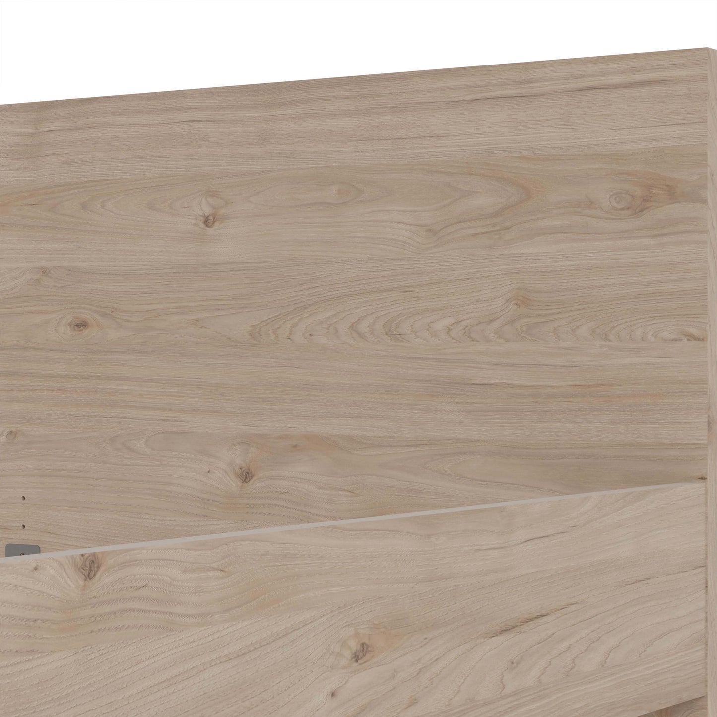 Naia Euro King Bed (160x200) Jackson Hickory Oak structure ModelBedroom