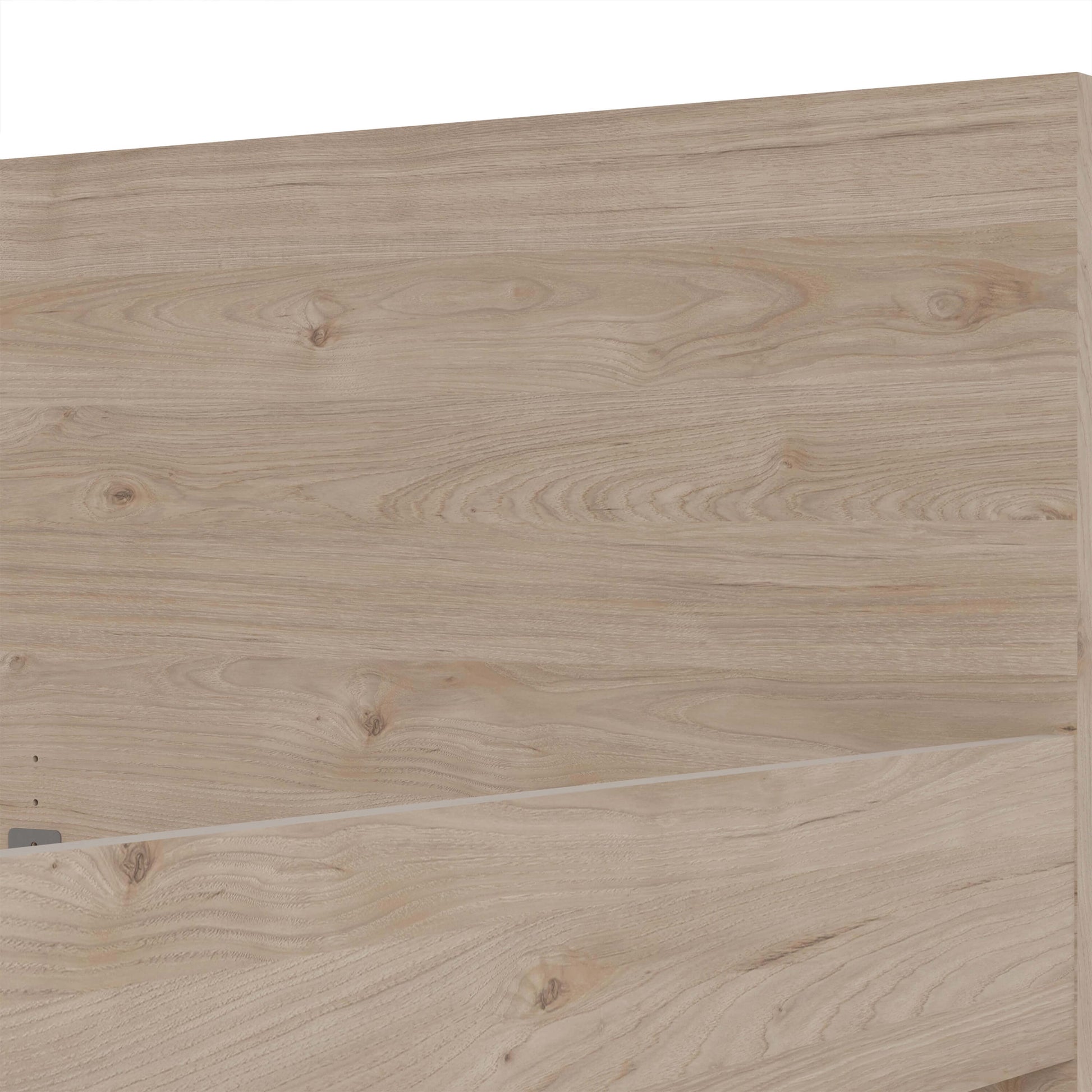 Naia Euro King Bed (160x200) Jackson Hickory Oak structure ModelBedroom