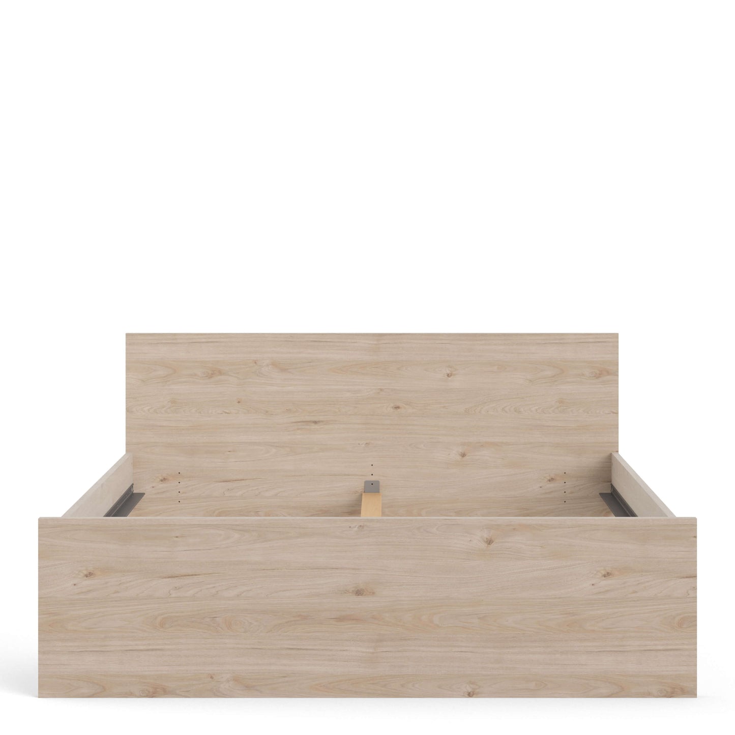 Naia Euro King Bed (160x200) Jackson Hickory Oak structure ModelBedroom