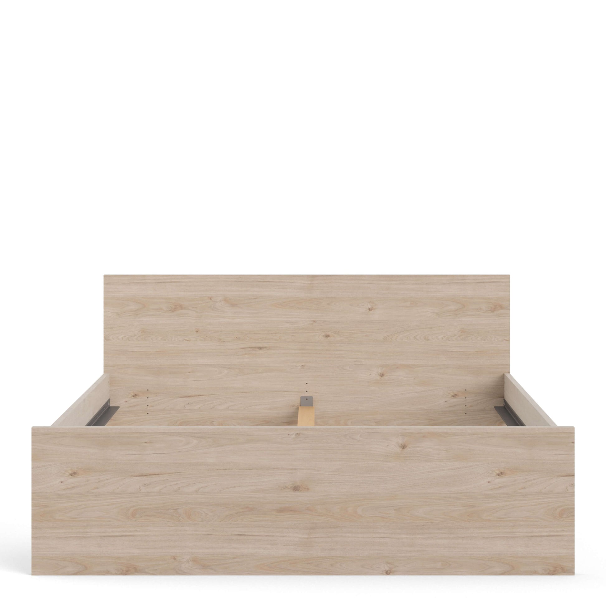 Naia Euro King Bed (160x200) Jackson Hickory Oak structure ModelBedroom