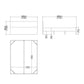 Naia Euro King Bed (160x200) Jackson Hickory Oak structure ModelBedroom