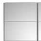 Verona Sliding Wardrobe 180cm in Oak with Mirror Doors with 2 Shelves ModelBedroom
