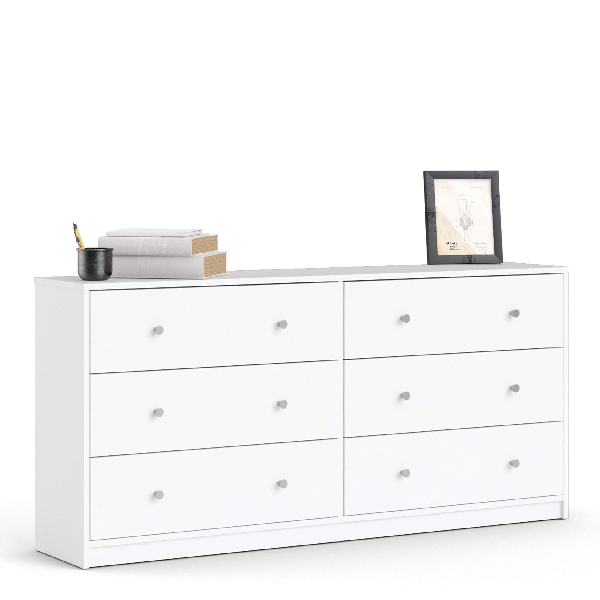 May Chest of 6 Drawers (3+3) - 6 Drawer Chest Of Drawers ModelBedroom