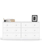 May Chest of 6 Drawers (3+3) - 6 Drawer Chest Of Drawers ModelBedroom