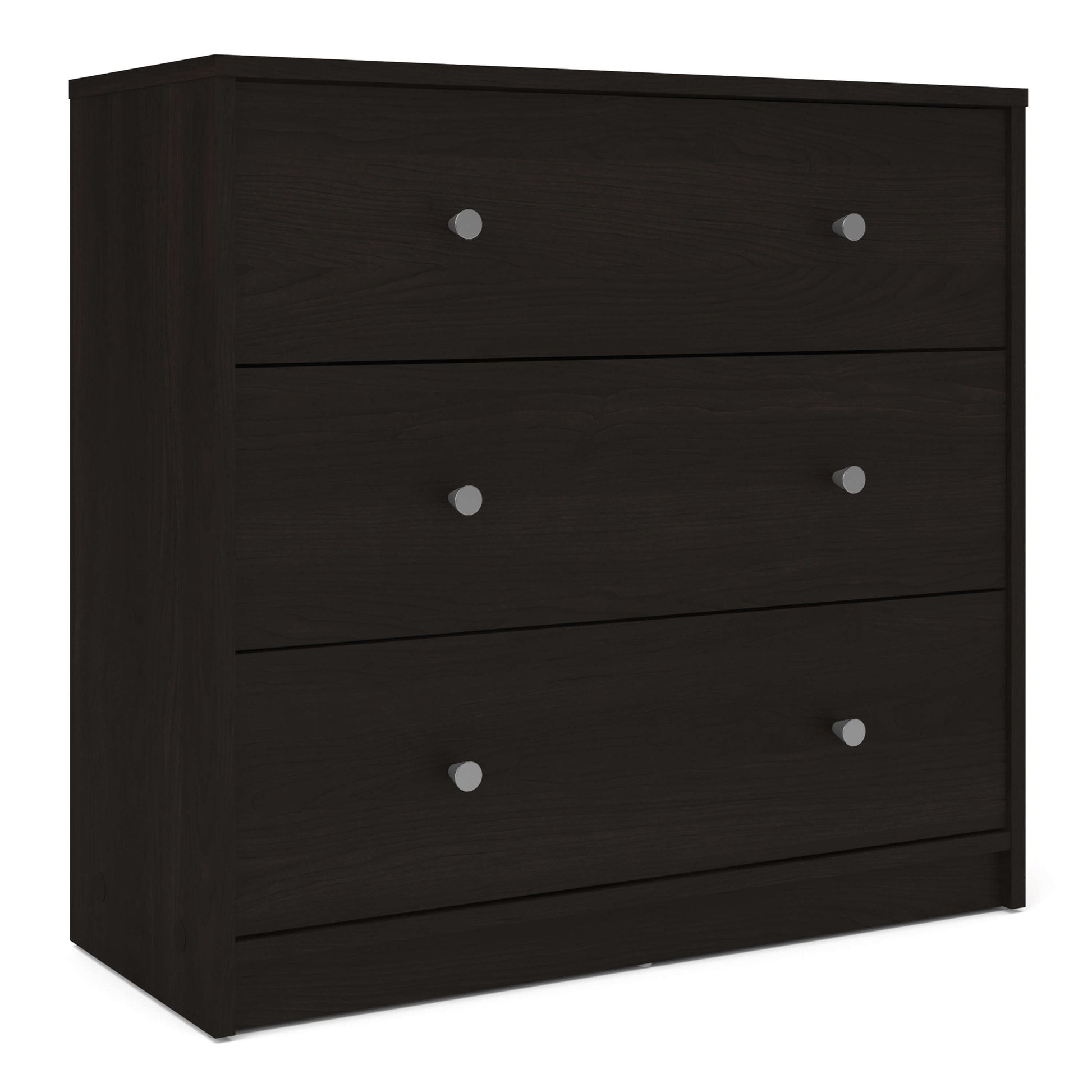 May Chest of 3 Drawers - 3 Drawer Chest Of Drawers Coffee ModelBedroom