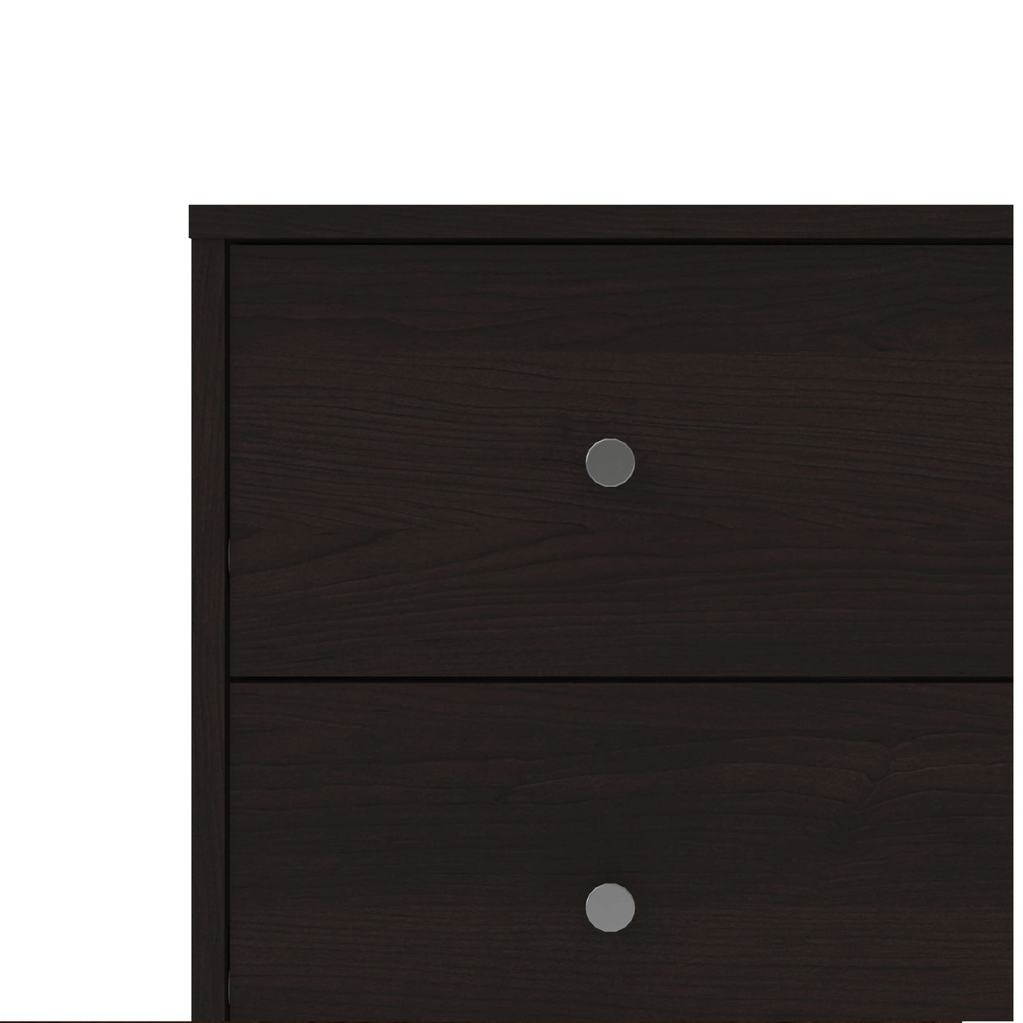 May Chest of 3 Drawers - 3 Drawer Chest Of Drawers Coffee ModelBedroom