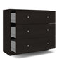 May Chest of 3 Drawers - 3 Drawer Chest Of Drawers Coffee ModelBedroom