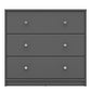 May Chest of 3 Drawers - 3 Drawer Chest Of Drawers Coffee ModelBedroom