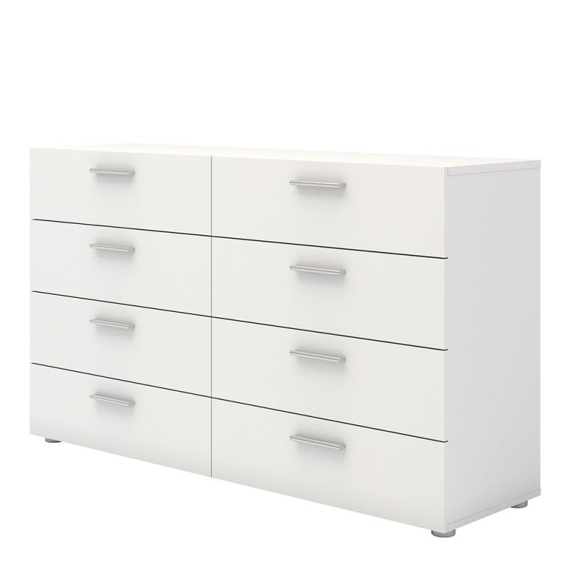 Pepe Wide Chest of 8 Drawers (4+4) - 8 Drawer Chest of Drawers ModelBedroom