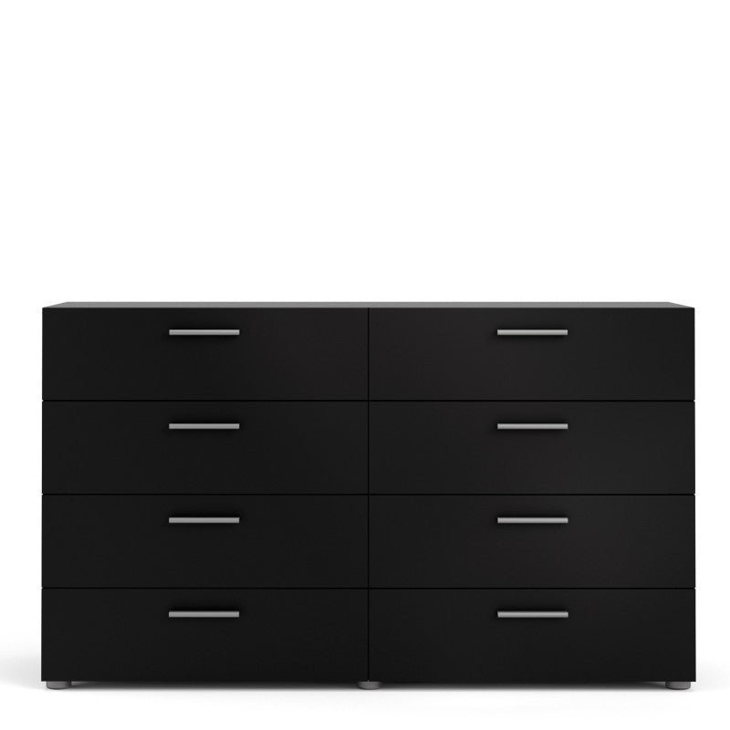 Pepe Wide Chest of 8 Drawers (4+4) - 8 Drawer Chest of Drawers ModelBedroom