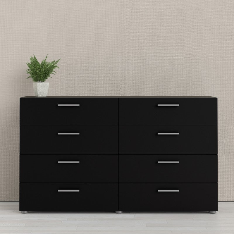 Pepe Wide Chest of 8 Drawers (4+4) - 8 Drawer Chest of Drawers ModelBedroom