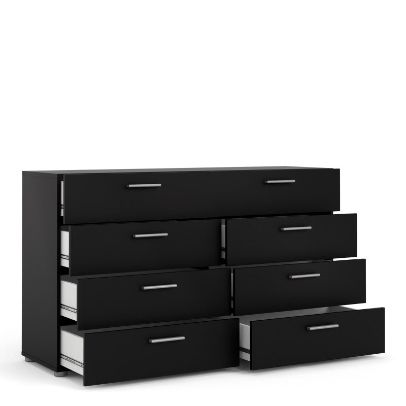 Pepe Wide Chest of 8 Drawers (4+4) - 8 Drawer Chest of Drawers ModelBedroom