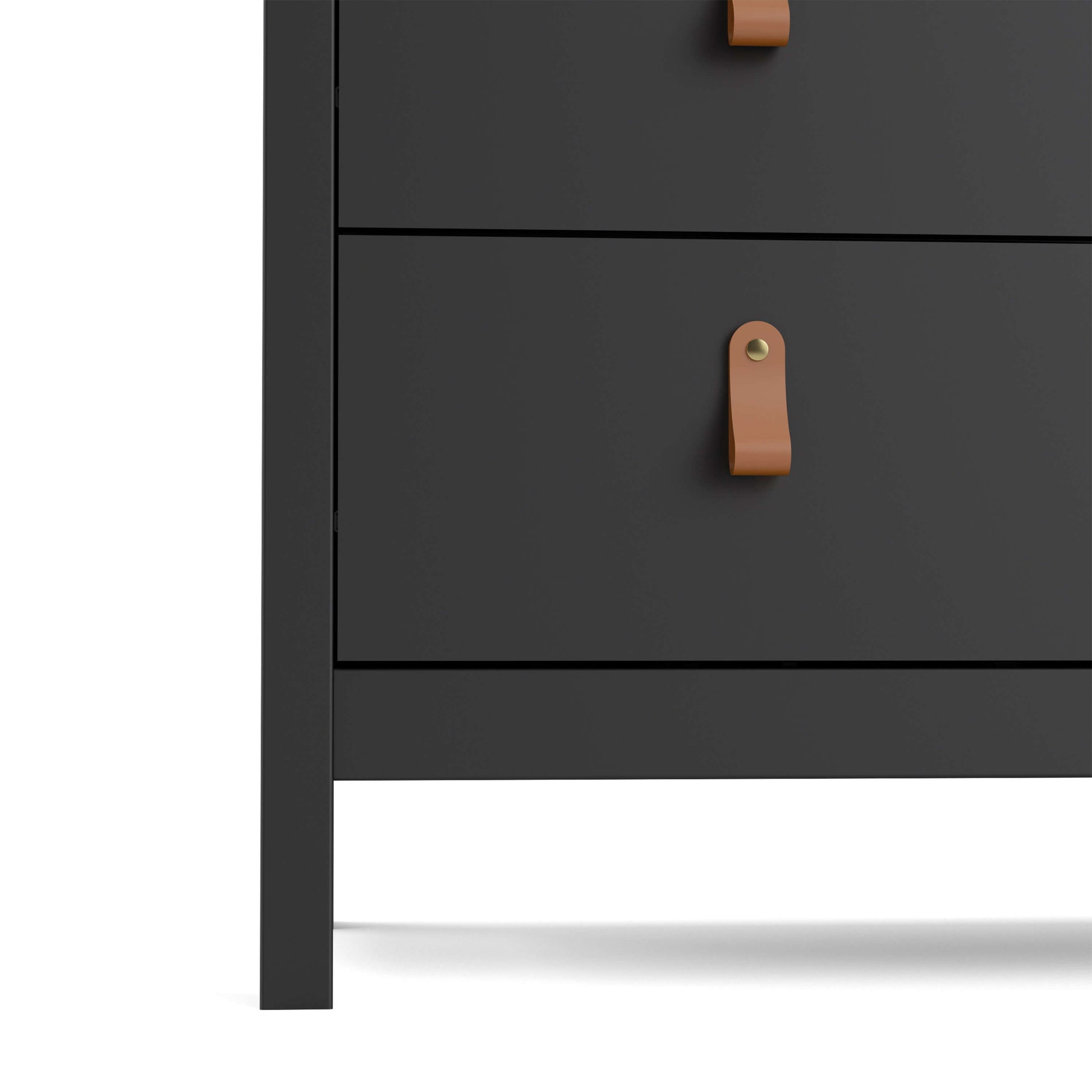 Barcelona Chest 3+2 drawers in Matt Black ModelBedroom