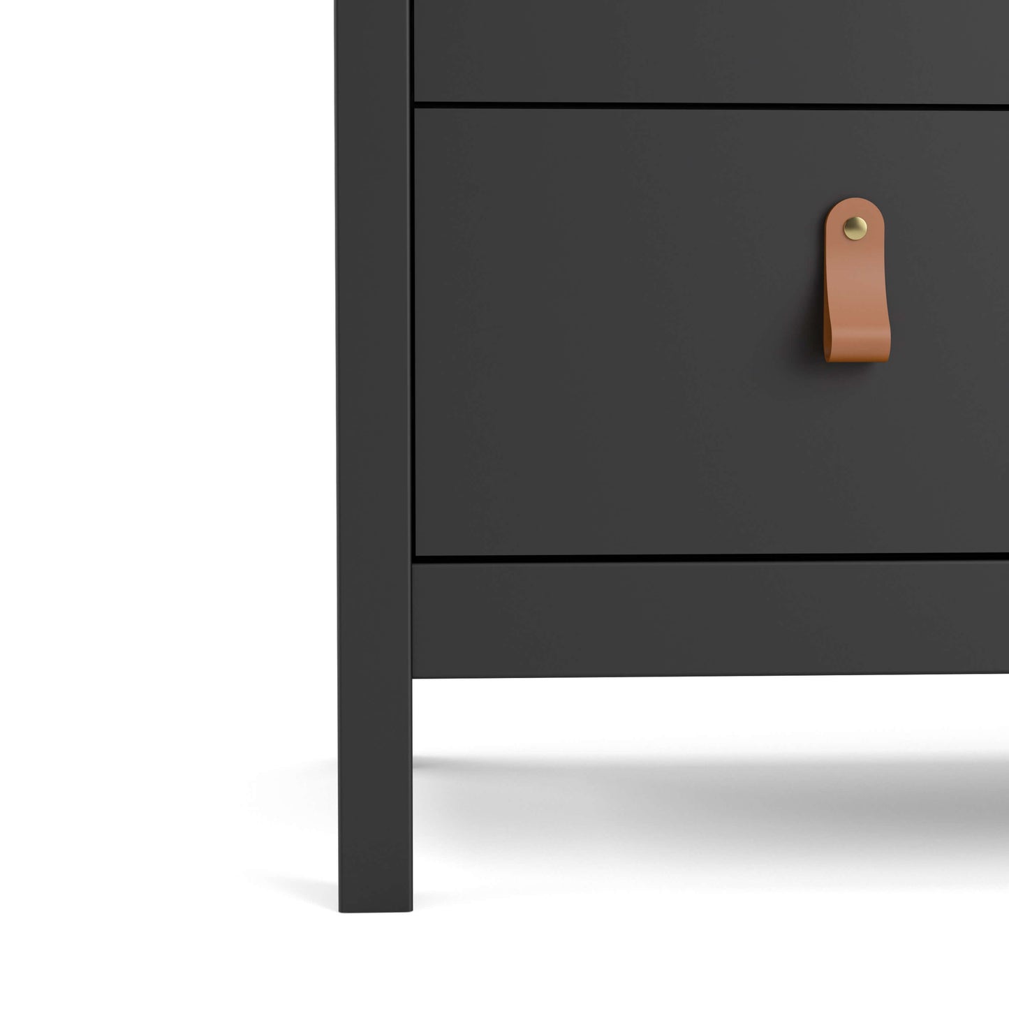 Barcelona Chest 3 drawers in Matt Black ModelBedroom